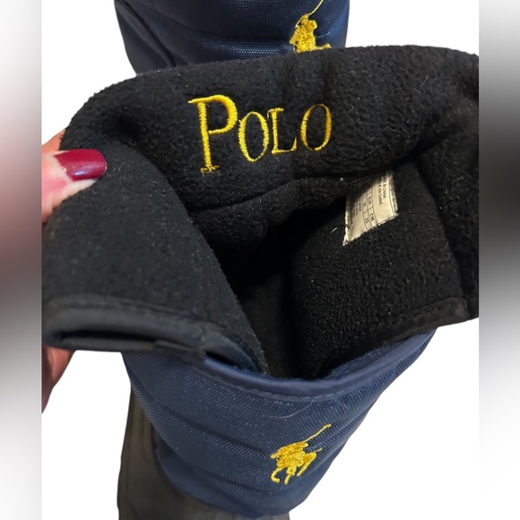 Kids Polo Ralph Lauren Winter Boots SZ 3 - Picture 10 of 10